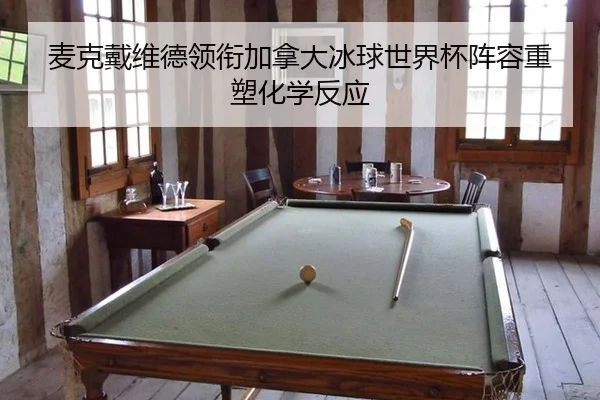 麦克戴维德领衔加拿大冰球世界杯阵容重塑化学反应